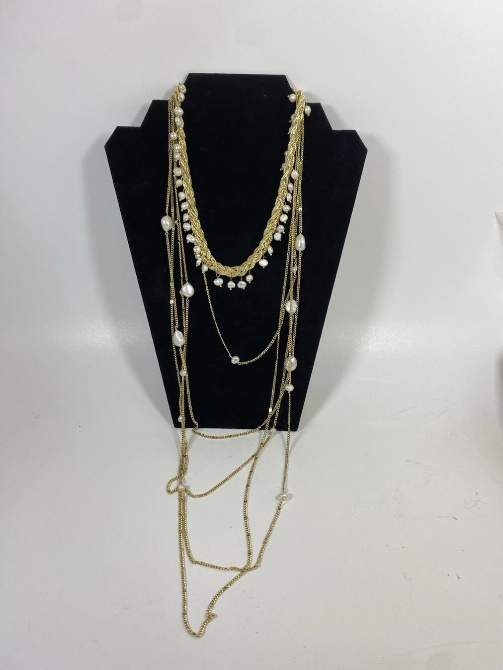 Nakamol Layered Pearl Necklace